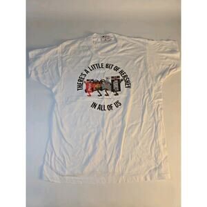 VTG Hershey Chocolate Youth Large Tshirt College Lane Kiss Krackel